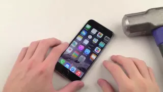 Испытание на устойчивость! Царапаем ножом и молотком iPhone 6! Английская версия!