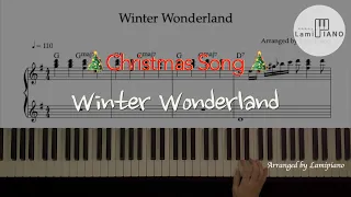 Winter Wonderland / Arranged for solo piano / Piano Cover / Sheet Music