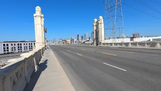 The Historic 4th Street Bridge in Los Angeles