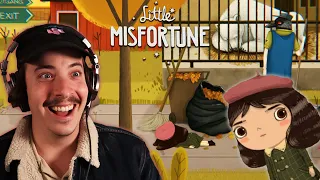 I AM LIVING FOR THIS CHAOS 😂 | Little Misfortune - Part 2