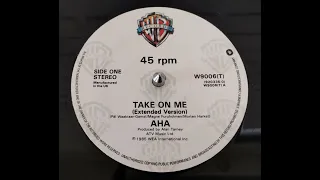 A-ha - Take On Me (Extended Version) (12" UK 1985, 45 RPM)