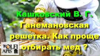 #Кашковский В.Г. #Ганемановская_решетка . Как проще отбирать #мед ???