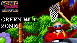 Sonic 1 Retold: Green Hill Zone (Sprite Animation)