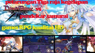 Pertarungan (3)tiga raja kegelapan vs pendekar pedang samurai ini games yang bakal bikin lupa wakatu