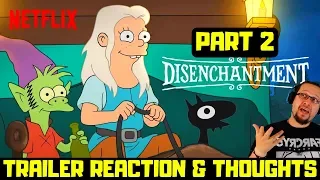 Disenchantment Official Part 2 Trailer Reaction Netflix Original Animation Series (Season 2)