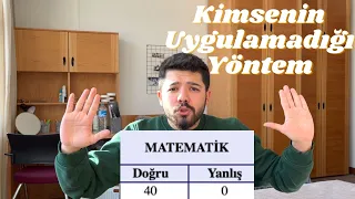 Matematik Netlerin Bu Yüzden Artmıyor❗️ | Bu Yöntemi Mutlaka Dene❗️#matematik