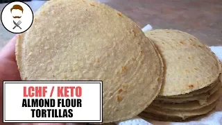 Almond Flour Tortillas || The Keto Kitchen
