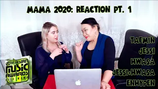 [MAMA2020] Реакция на MAMA 2020. Часть 1 (TAEMIN, JESSI, HWASA, JESSI + HWASA, ENHYPEN) [Jjang9]