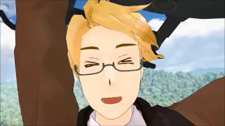 [MMD APH] America Laughs