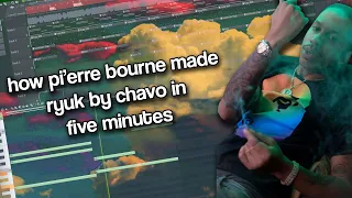 [FREE FLP] how pi'erre bourne produced ryuk by chavo in 5 minutes | fl studio 20 tutorial