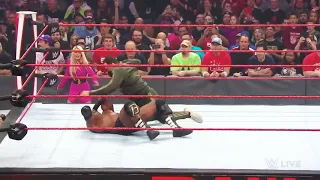 WWE last night. Rusev attack Bobby Lashley
