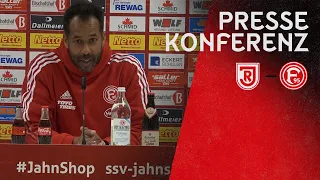 F95-Pressekonferenz | Jahn Regensburg vs. Fortuna Düsseldorf 0:0 | 2021/22 | Thioune nach #SSVF95