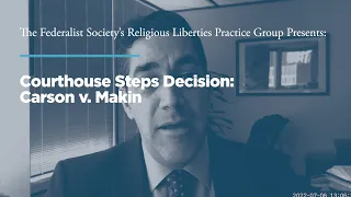 Courthouse Steps Decision: Carson v. Makin