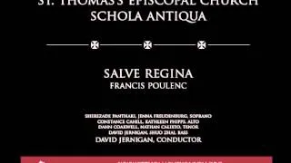 Salve Regina, Francis Poulenc