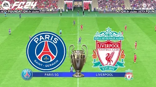 FC 24 | PSG vs Liverpool - UEFA Champions League Final - PS5™ Full Match & Gameplay