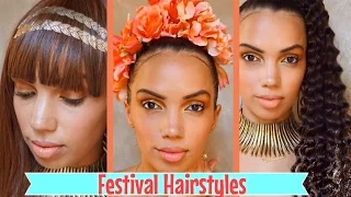 FESTIVAL HAIR | COACHELLA HAIRSTYLES | EASY DIY LOOKS | MISSCHARMSIE