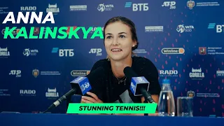 INCREDIBLE Rise Of TENNIS BEAUTY Anna Kalinskaya 2024