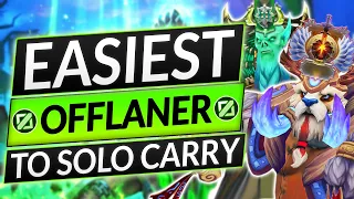 Why TUSK IS THE EASIEST OFFLANER to RANK UP - BROKEN SOLO CARRY Hero - Dota 2 Guide