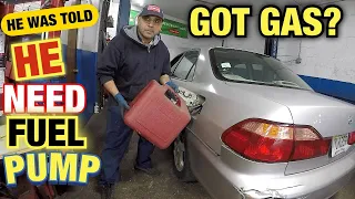 Why the mechanic shop lied and said its gonna be $1000 repair?  car out of gas