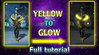 yellow to glow full tutorial.🤤 alight motion🥀