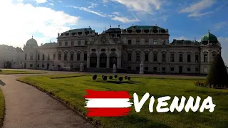 Walk in Vienna | Belvedere Gardens | 4k