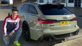 REVEALING MY WRAPPED AUDI RS6 AVANT!