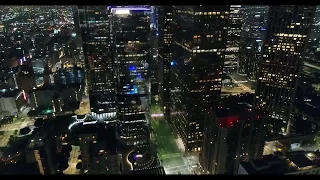 Downtown Los Angeles DRONE FOOTAGE( AMAZING NIGHT SHOTS)