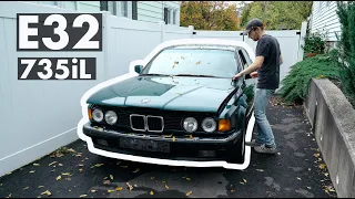 I Bought a 1990 Islandgrün E32 735iL BMW!