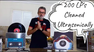 Vevor Ultrasonic Record Cleaner unboxing and ultimate test - Part 2