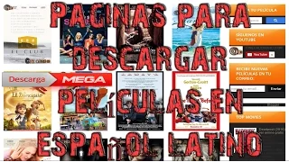 Paginas para descargar películas en español latino full HD  1 link  MEGA 2016