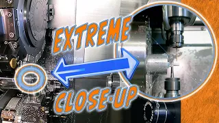 "Precision Made Easy: Watch Aluminum Come to Life on the Eurotech Rapido Mill/Turn machine!"