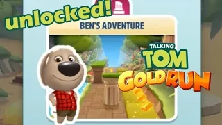 Talking Tom Gold Run / Ben's Adventure / Talking Ben Unlocked