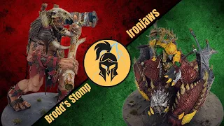 Age of Sigmar Battle Report: Ironjaws vs Sons of Behemat: BIG PIGS vs King Brodd's Stomp!!