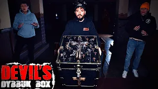 OPENING THE DEVIL'S DYBBUK BOX | OVERNIGHT in HAUNTED PYTHIAN CASTLE