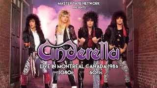 Cinderella Live in Montreal Canada 1986 Master Tape 1080p 60fps HD