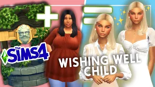 the wishing well's child is now A TEEN!! || Sims 4 Occult Baby Challenge #37