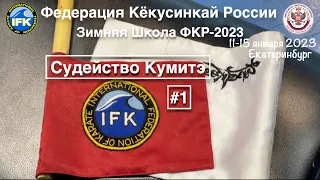 Зимняя Школа Федерации Кёкусинкай России-2023 / Судейство Кумитэ-1