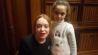 Bana Alabed Meets Lindsay Lohan in Turkey