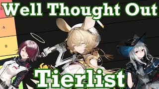 [Arknights] My Well Thought Out Complete Operator Tierlist