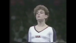 Theresa Spivey (USA) - Olympics 1988 - Compulsory - Floor Exercise