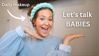 My Make Up Routine | trying for baby #2