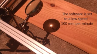 Solar CNC using Eleksmaker A3 laser