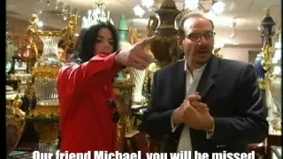Michael Jackson goes shopping in Las Vegas