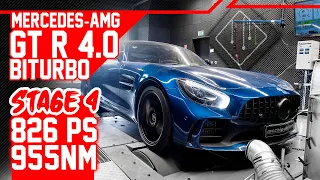 Mercedes-AMG GT-R Stage 4 | 826PS & 955NM | Prüfstand & 100-200 km/h | mcchip-dkr