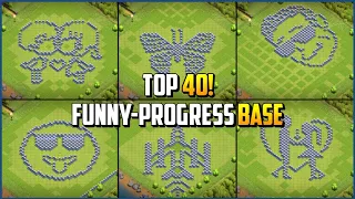 TOP 40! Town Hall 12 (TH12) FUNNY/PROGRESS/TROLL Base Design 2023 | Clash of Clans