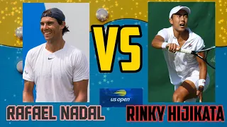 Rafael Nadal vs Rinky Hijikata Highlights US Open 2022