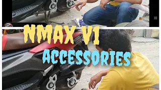 Nmax V1 crankcase accessories "pam pa pogi Nmax 155"