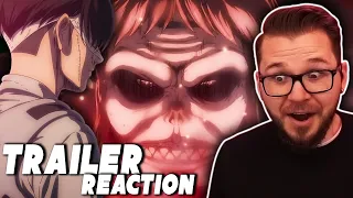 ATTACK ON TITAN Final Season Part 3 Main Trailer Reaction!