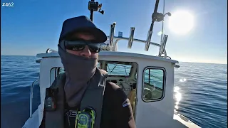 Atlantic Fishing and Surviving from the Sea in a Crooked PilotHouse Boat