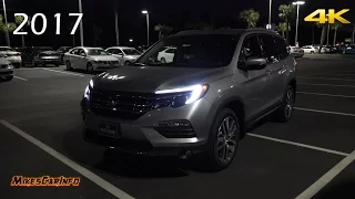 👉 AT NIGHT: 2017 Honda Pilot Touring - Interior and Exterior Lighting in 4K + Night Drive